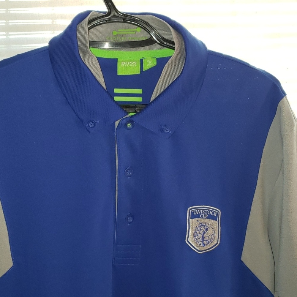 Unique men's BOSS by HUGO BOSS STITCHED POLO